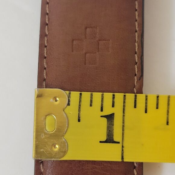 Vince Camuto Leather Brown Classic Size 32 Mens Belt - Picture 10 of 10